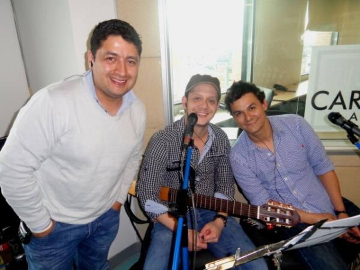 Oscar Delgado, Gigi Posada y Tuto Muñoz