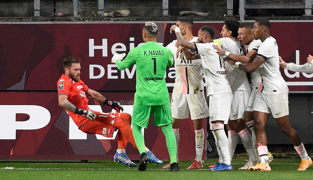 Metz 1 - 2 PSG en Ligue 1 2021