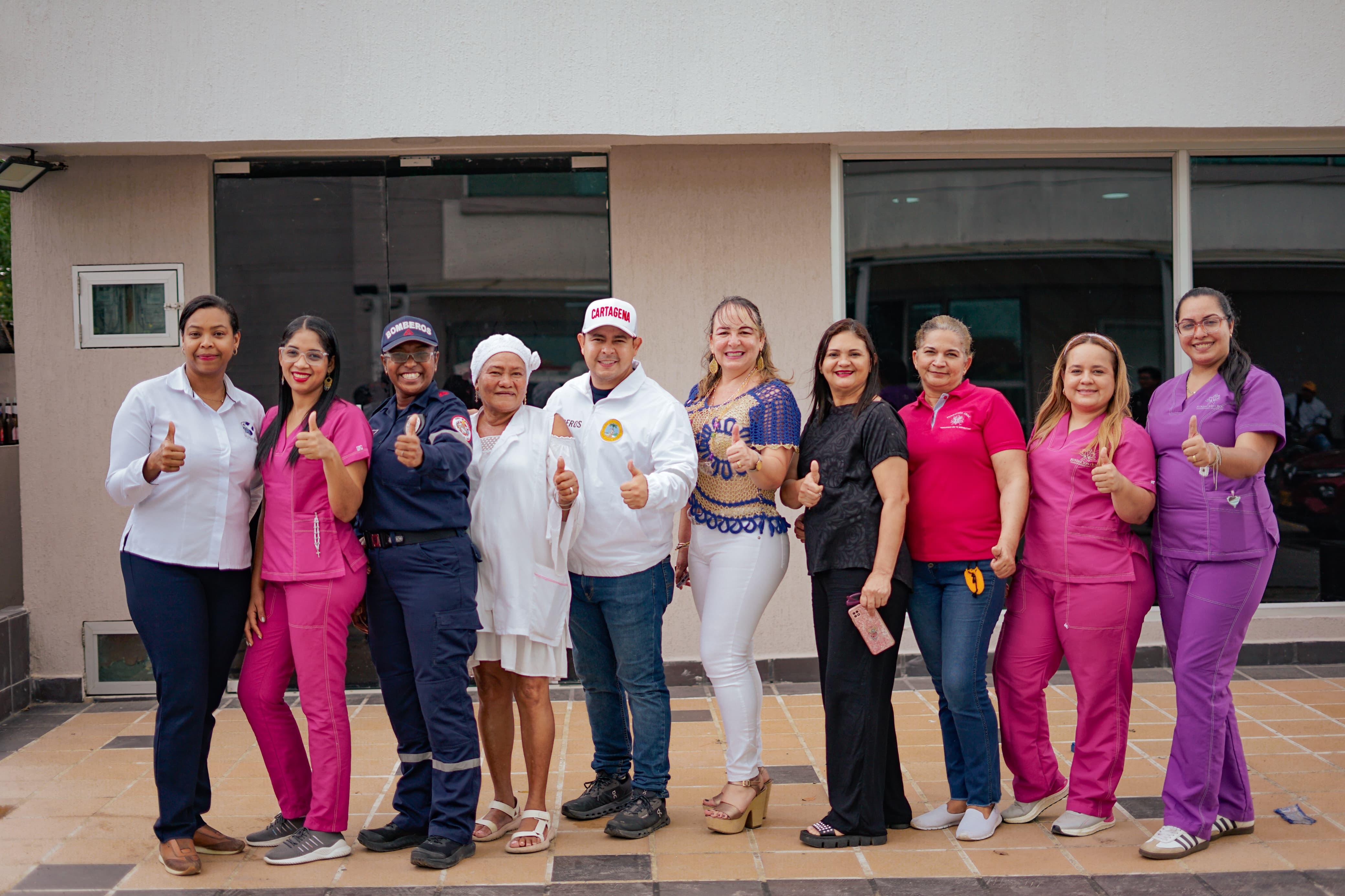 Capacitarán a 30 pacientes oncológicas como brigadistas comunitarias en Cartagena
