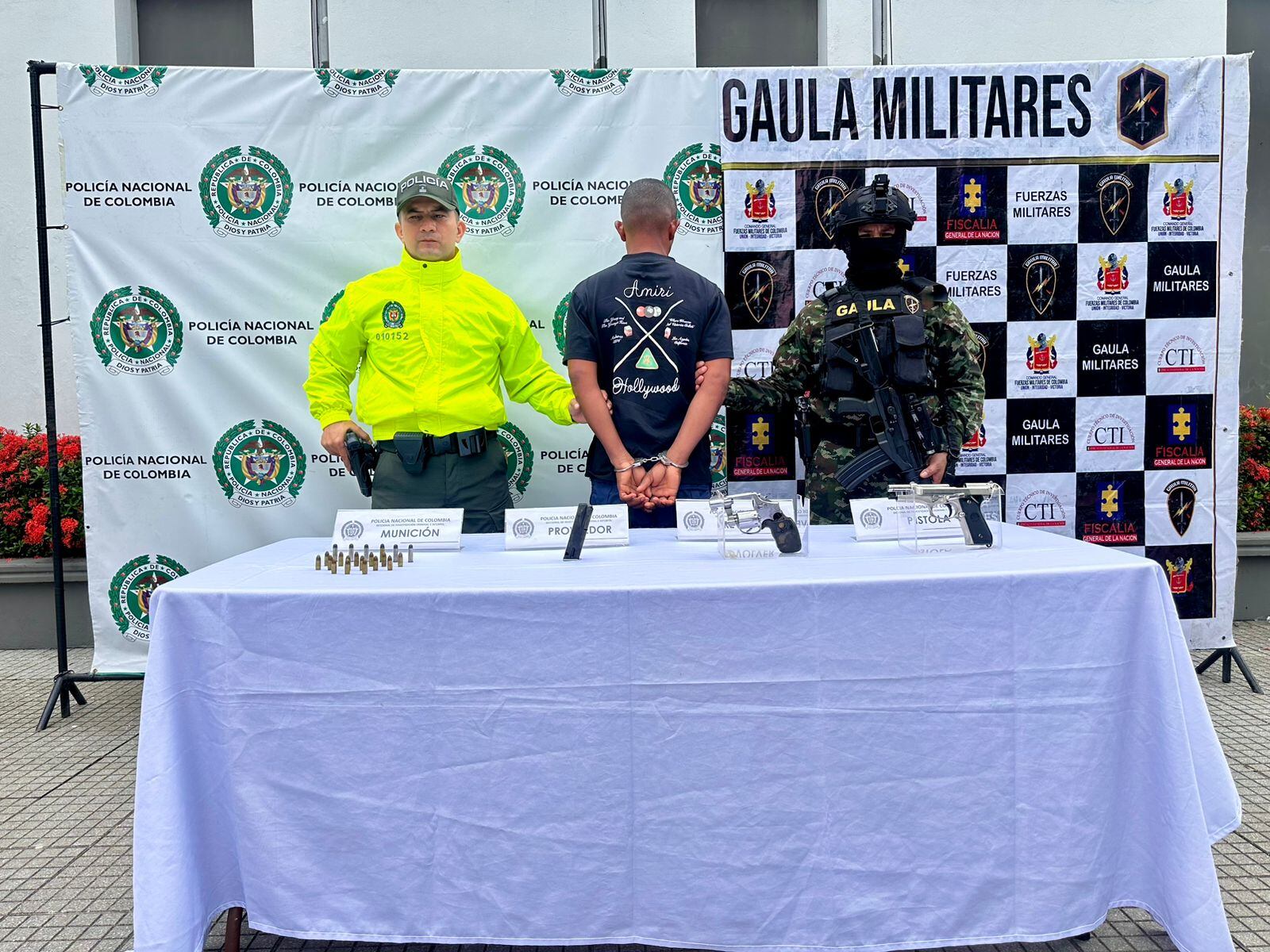 Capturado alias 'Chalía', por delitos contra líderes sociales. Foto: Cortesía Policía Urabá