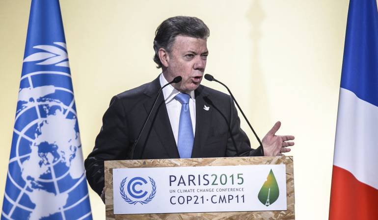 Presidente Juan Manuel Santos.