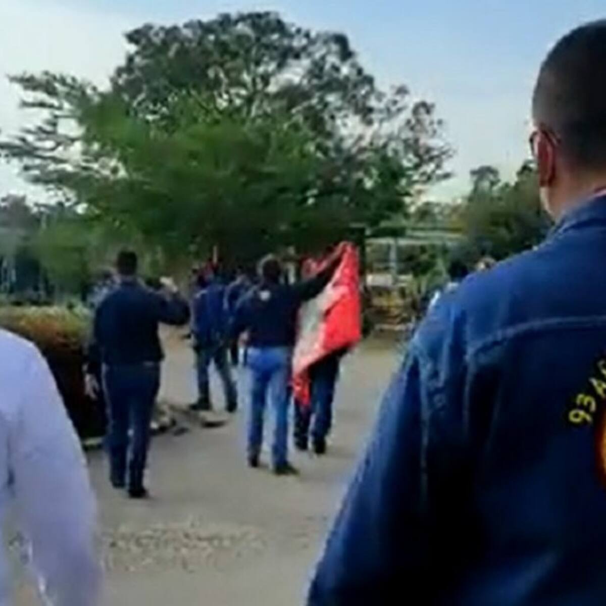 Levantan mitin en campos de Ecopetrol