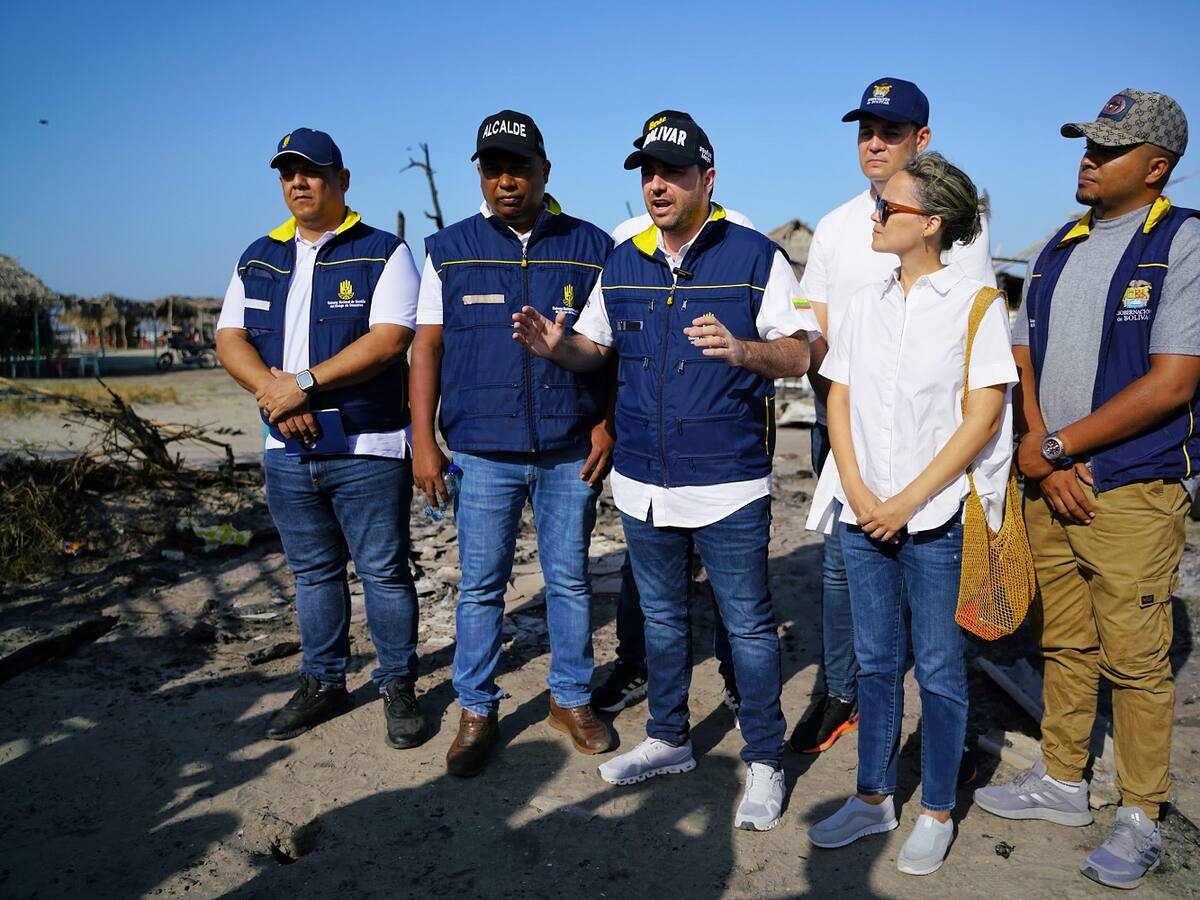 Entregaron ayudas humanitarias en Loma de Arena a familias víctimas de un incendio