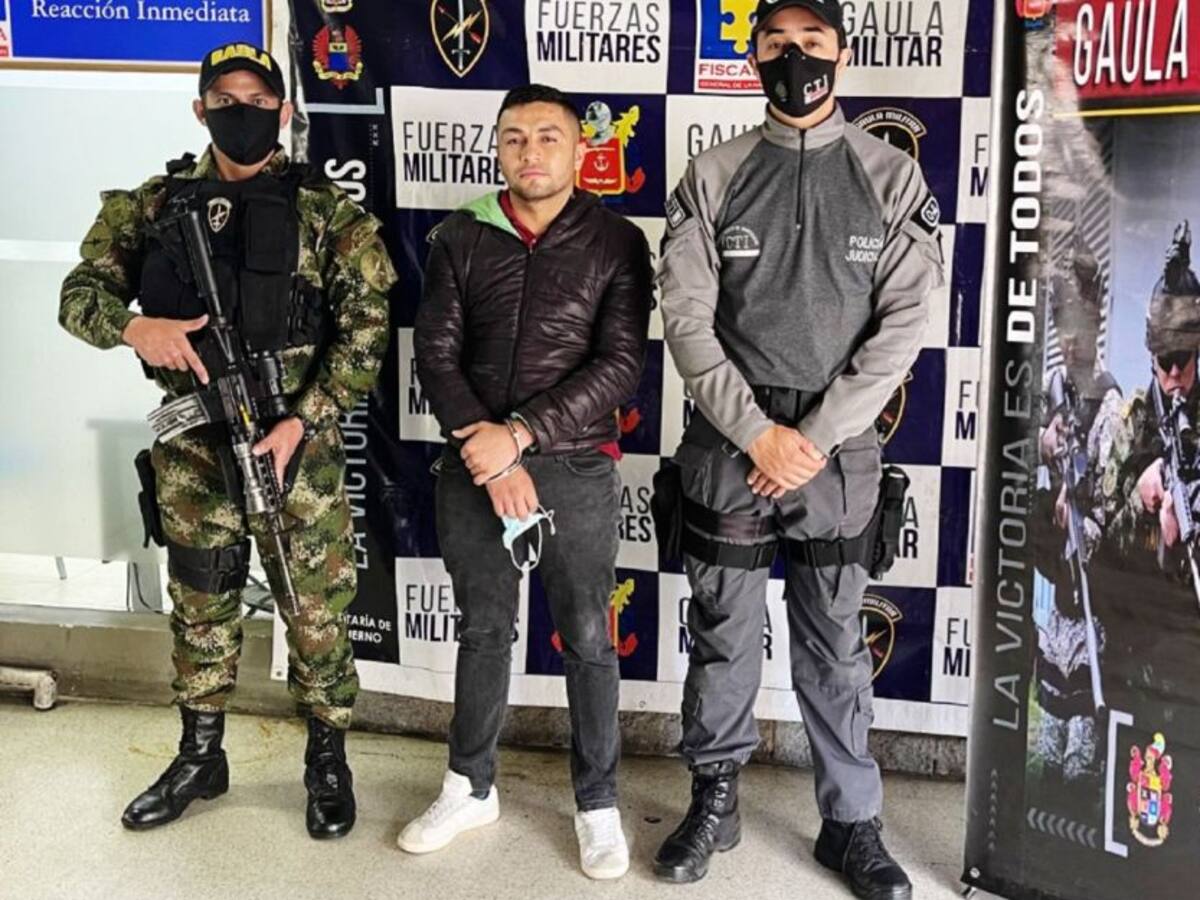 Capturado alias ‘Piter’, segundo cabecilla comisión Óscar Mondragó