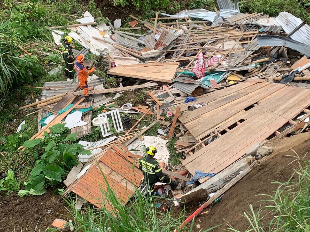 Emergencia en Santa Rosa de Cabal por el colapso de una vivienda