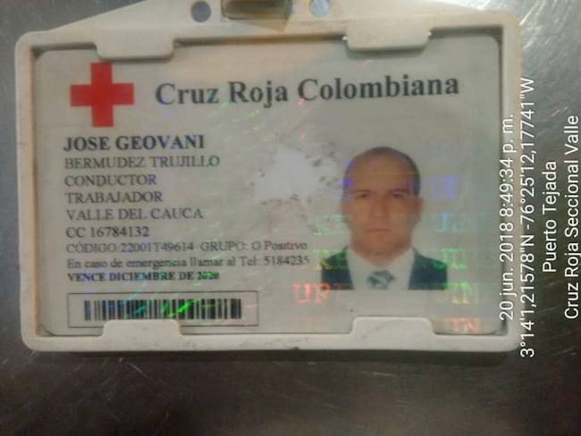 Cruz Roja Valle pide respeto a labor humanitaria