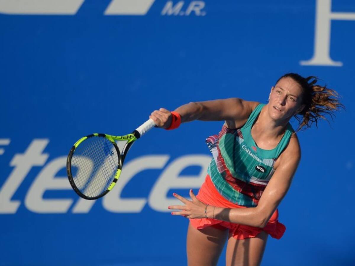 Mariana Duque avanzó a octavos de final del WTA de Acapulco