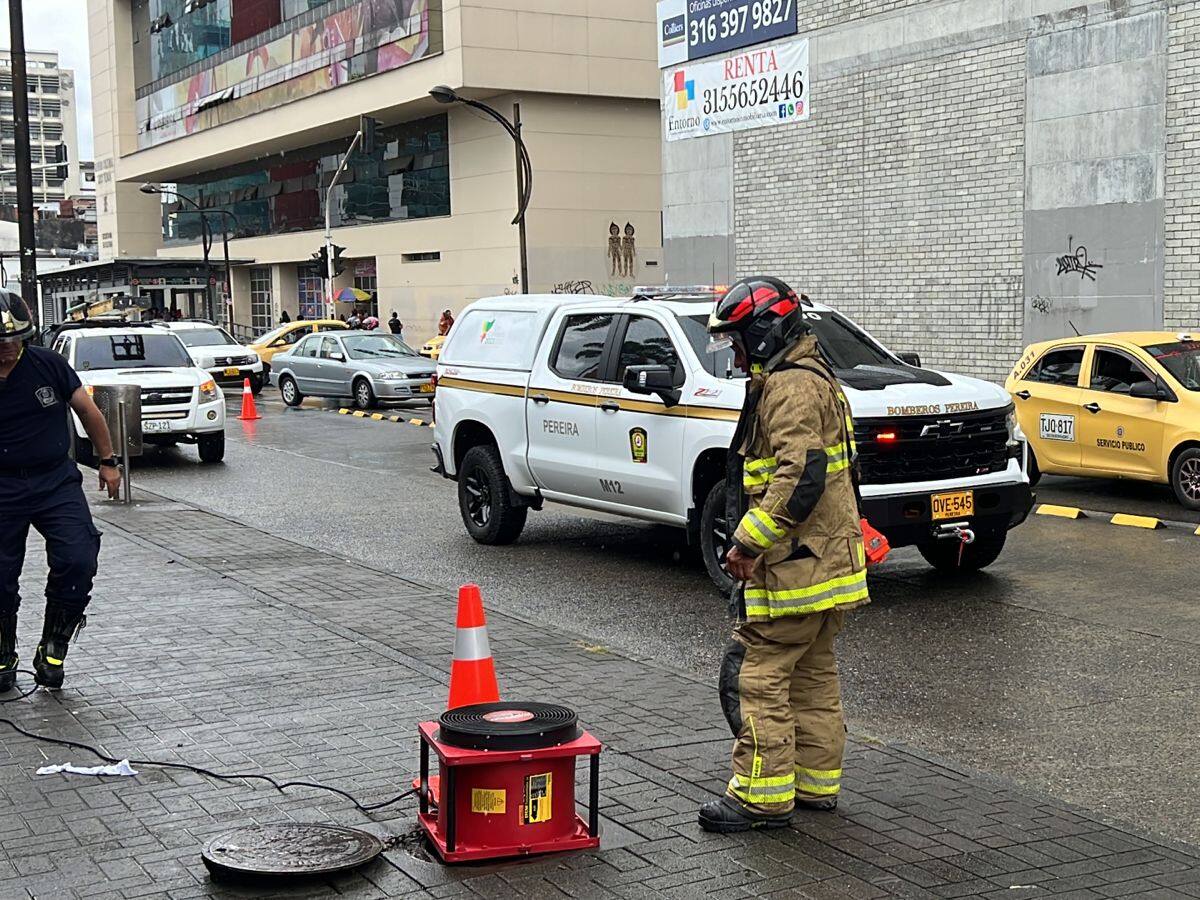 El robo del cable habría causado el cortocircuito que dejó una persona quemada en Pereira