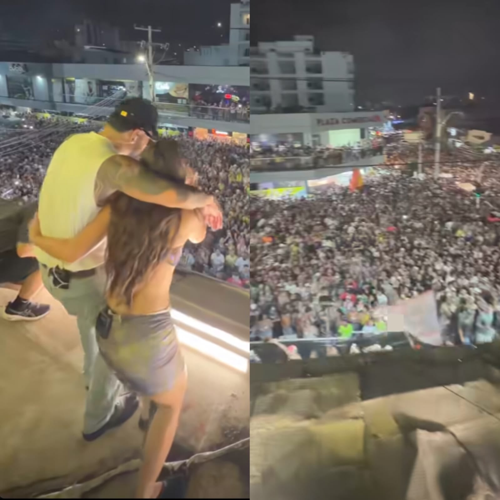 Ryan Castro y Aria Vega. Foto: Redes sociales.