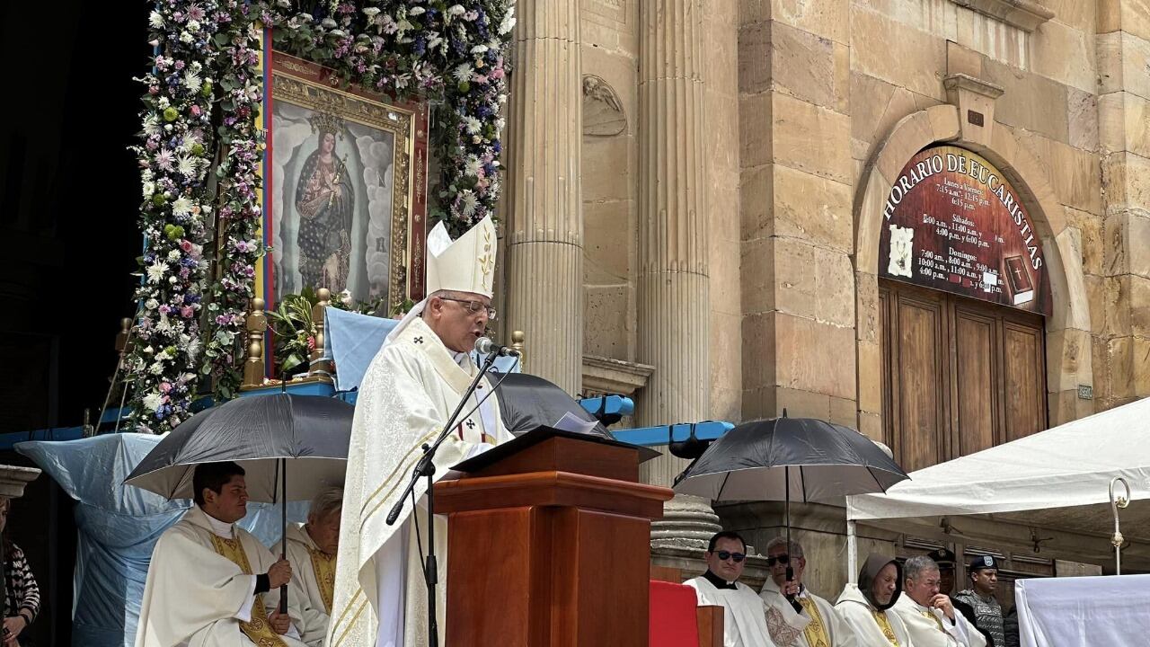En la Plaza de Bolívar de Tunja, será la celebración central en torno a la Virgen del Milagro. Foto | 7N Noticias