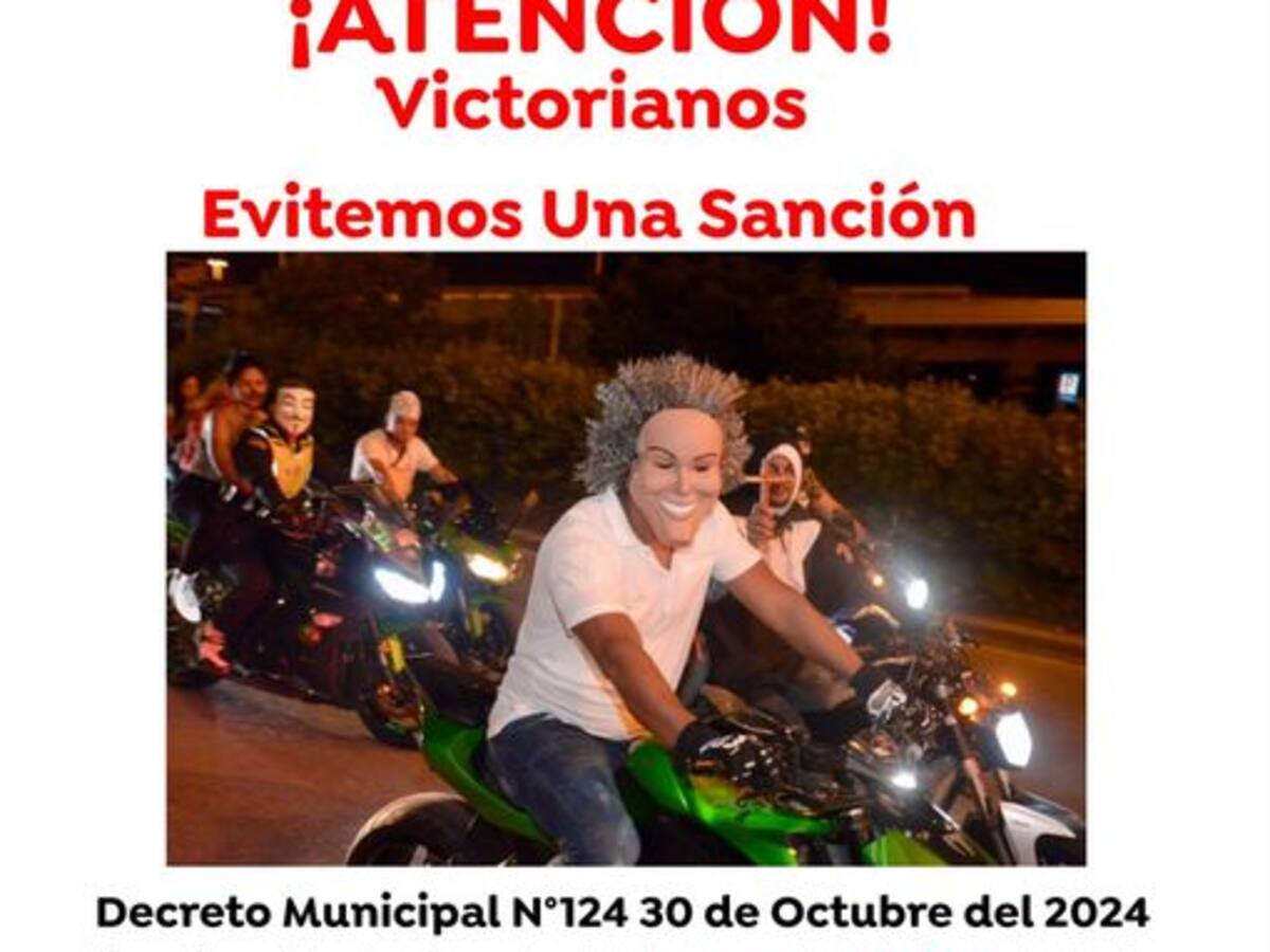 ‘Halloween’ en Caldas: restricciones, permisos y caravanas de vehículos en los municipios