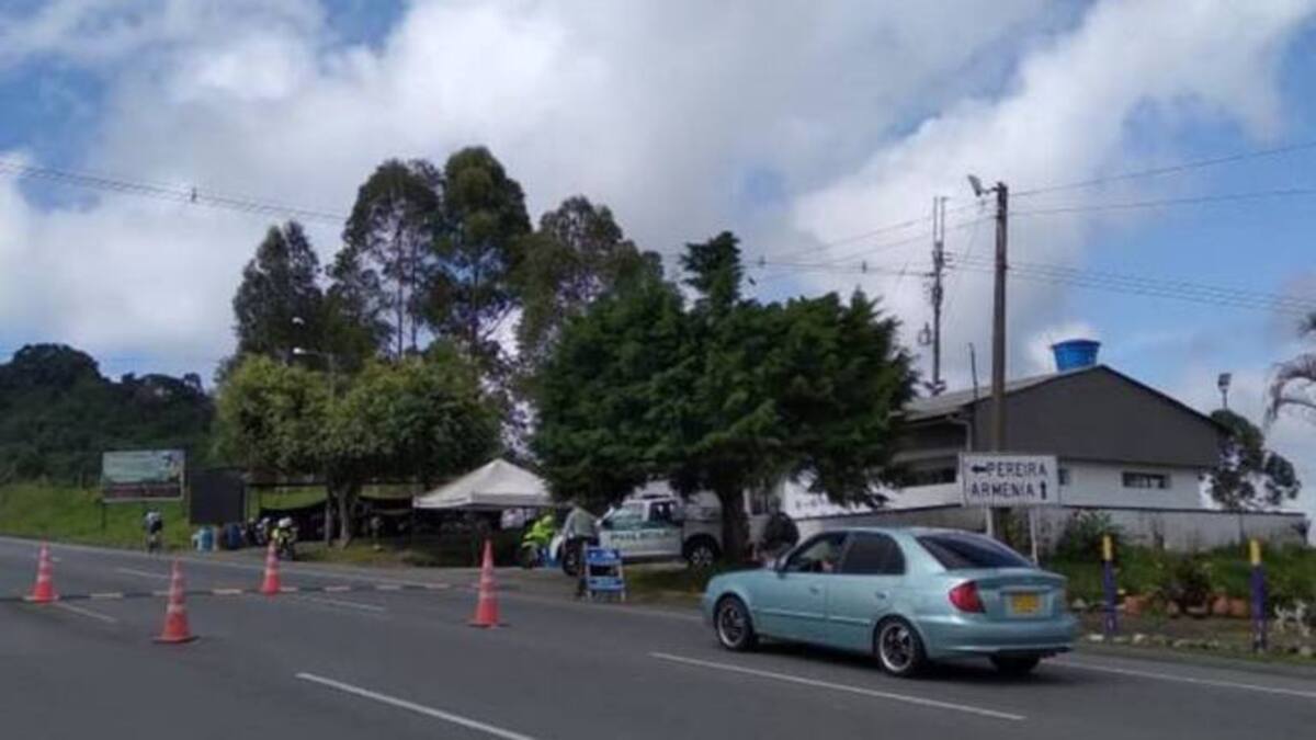 Mayor Jairo Pinilla, comandante de la Policía de Carreteras del Quindío