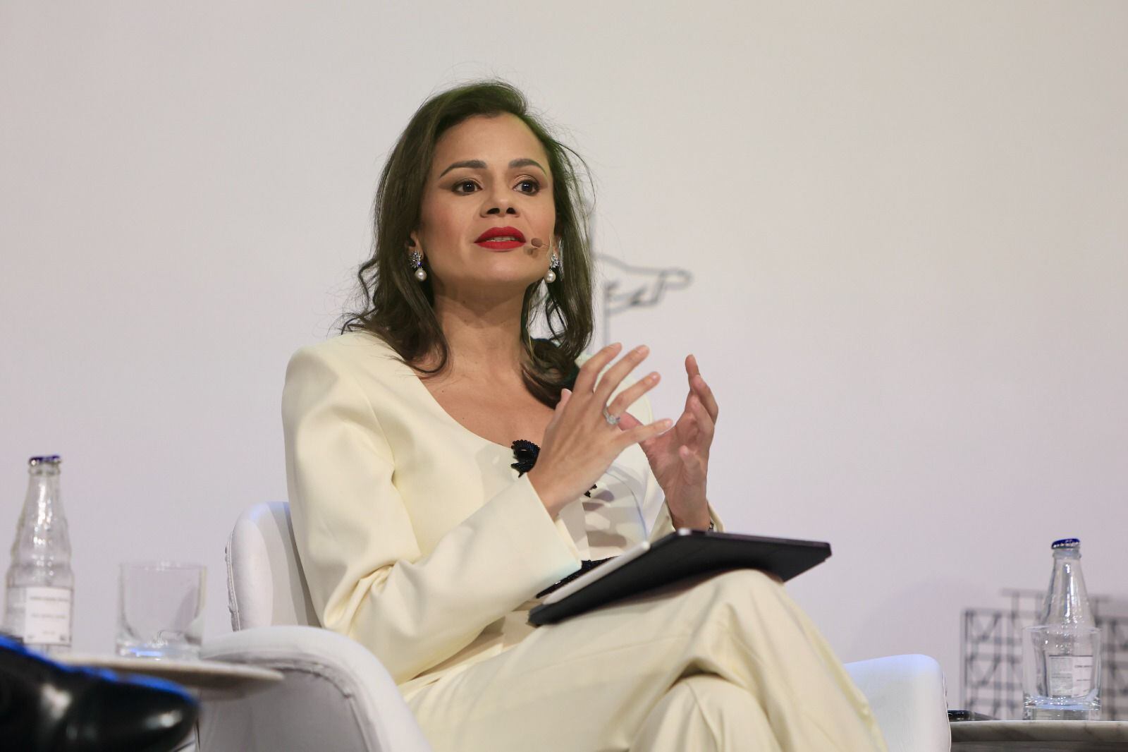 La presidenta de Naturgas, Luz Stella Murgas. Foto: Naturgas