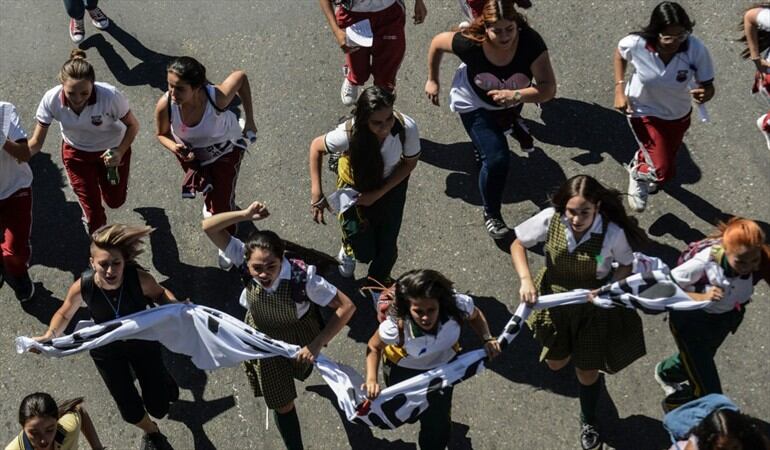 ¿Para usted qué significa salir a las calles a manifestarse?. Foto: Getty Images