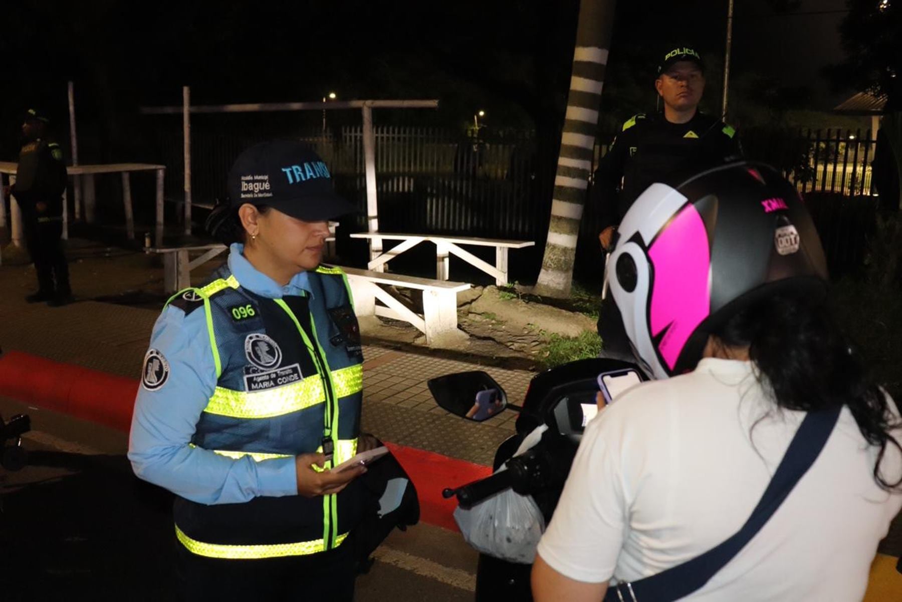 Operativos de tránsito en Ibagué