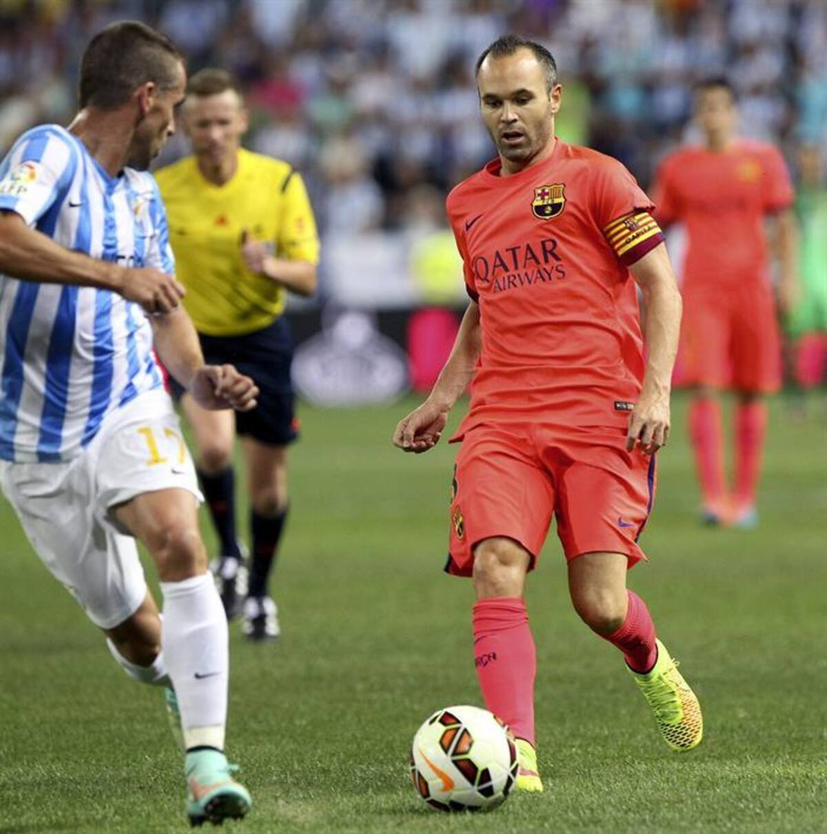 Andrés Iniesta/@andresiniesta8. 9,6 millones de seguidores. Foto: Efe
