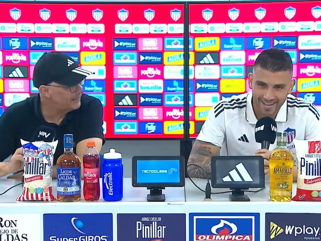 El 'Tití' Rodríguez en rueda de prensa / Dimayor