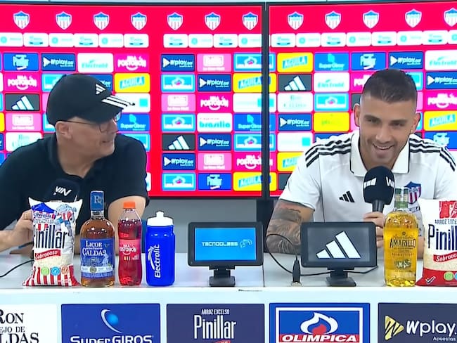 El 'Tití' Rodríguez en rueda de prensa / Dimayor