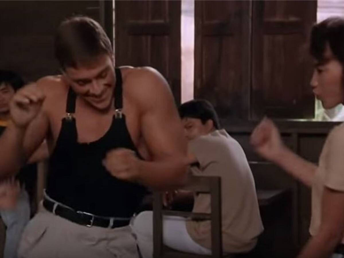 Jean Claude Van Damme revive su popular baile