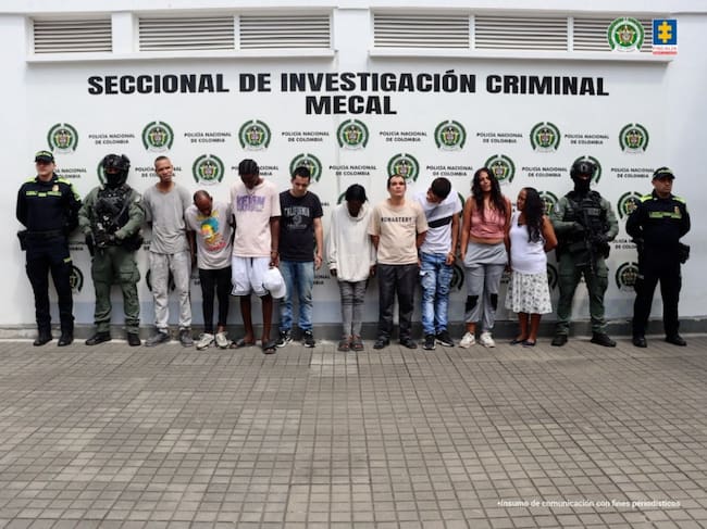 Fueron capturados en los barrios Bonilla Aragón, Manuela Beltrán y Las Orquídeas de Cali; así como Palmira y Jamundí.