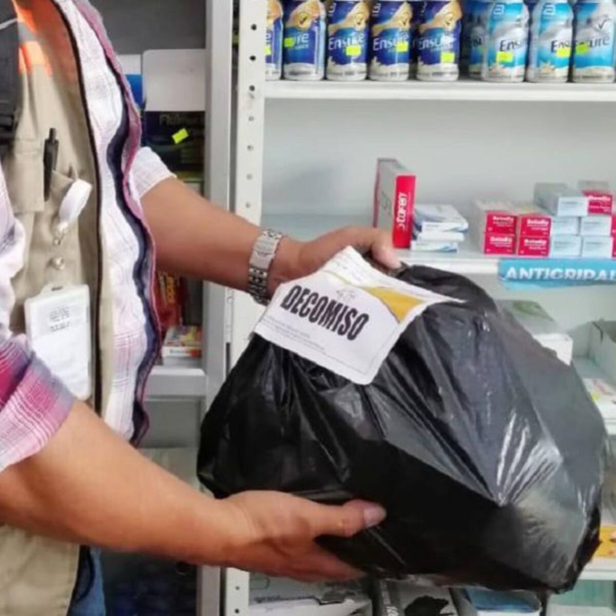 Casi dos mil medicamentos vencidos han sido decomisados en farmacias