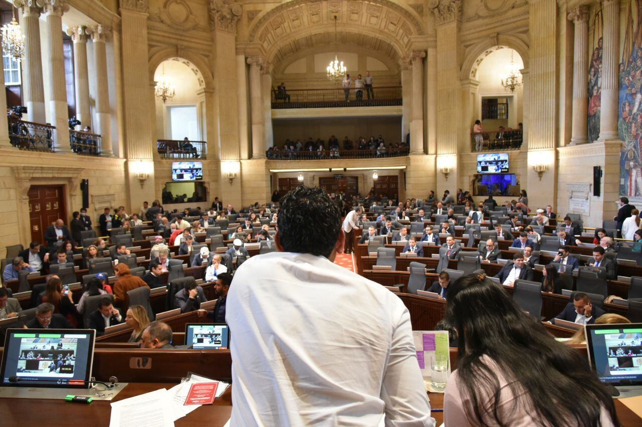 La Cámara de Representantes aprobó en cuarto debate la Reforma Política (Cortesía: Cámara de Representantes)
