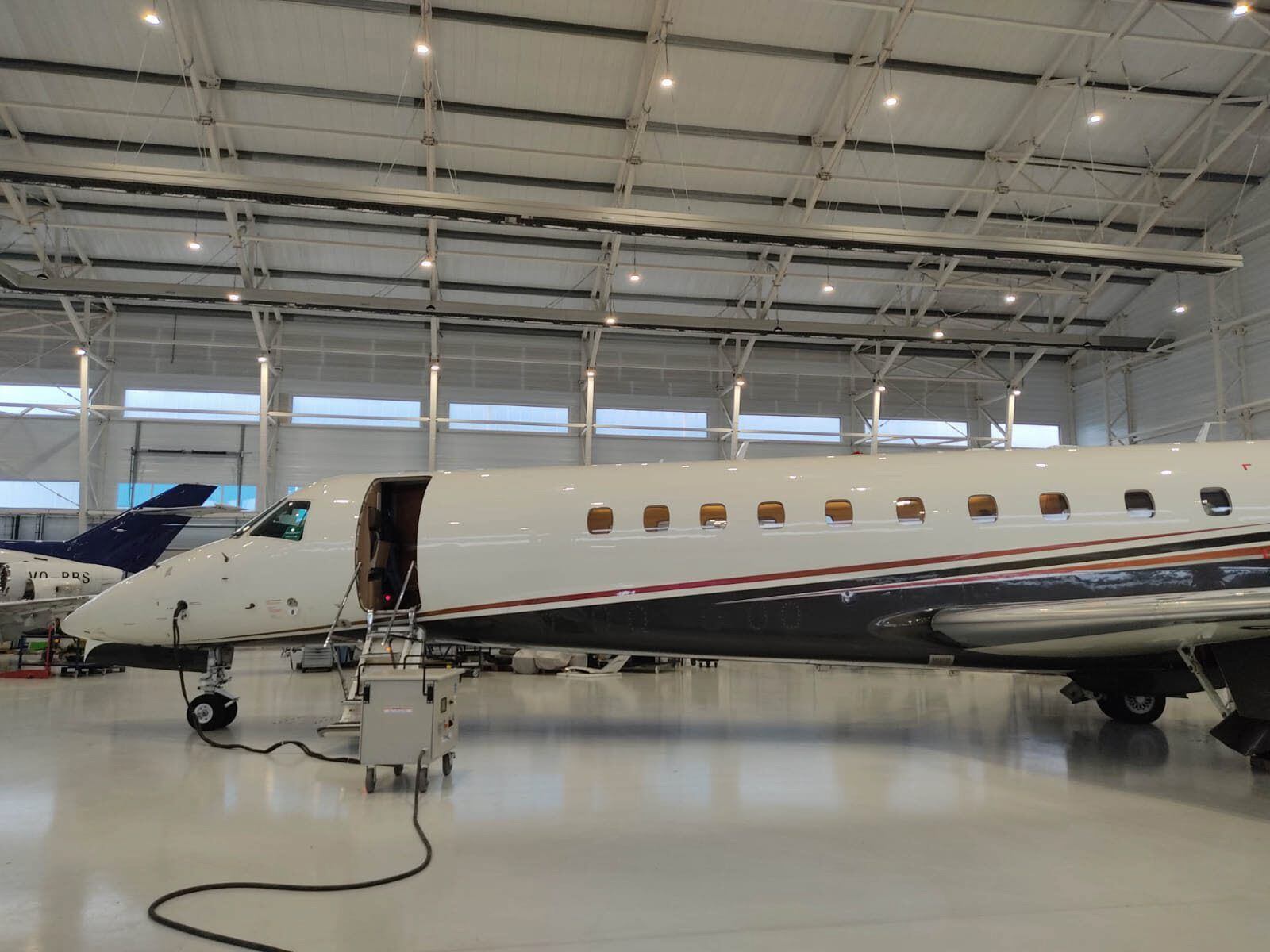 Avión VIP de la Policía. Cortesía: Contraloría General.