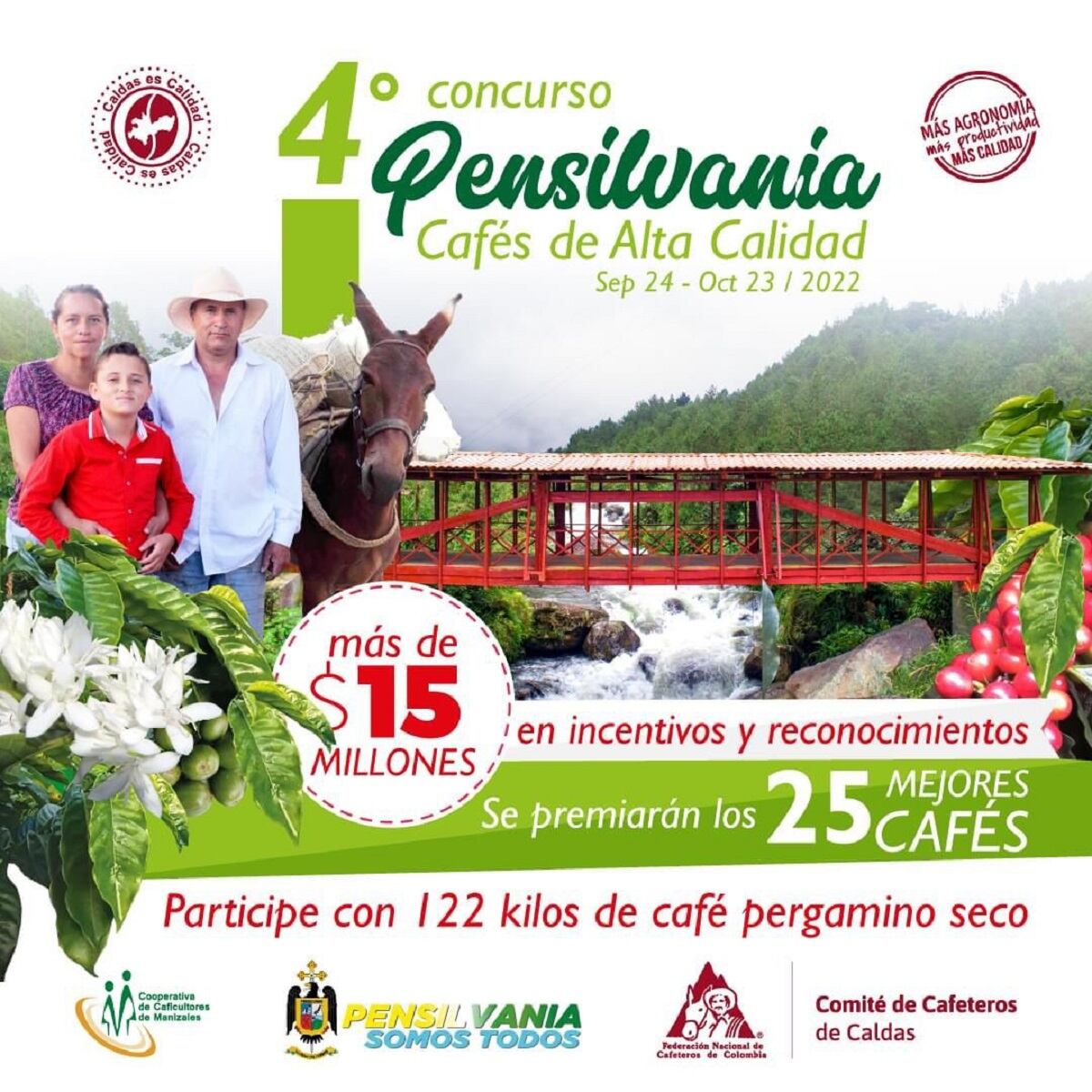 Crédito: Alcaldía de Pensilvania, Caldas.