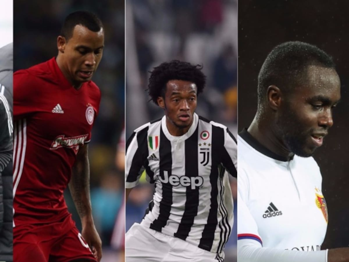 James, Pardo y Cuadrado en la última jornada de Champions League