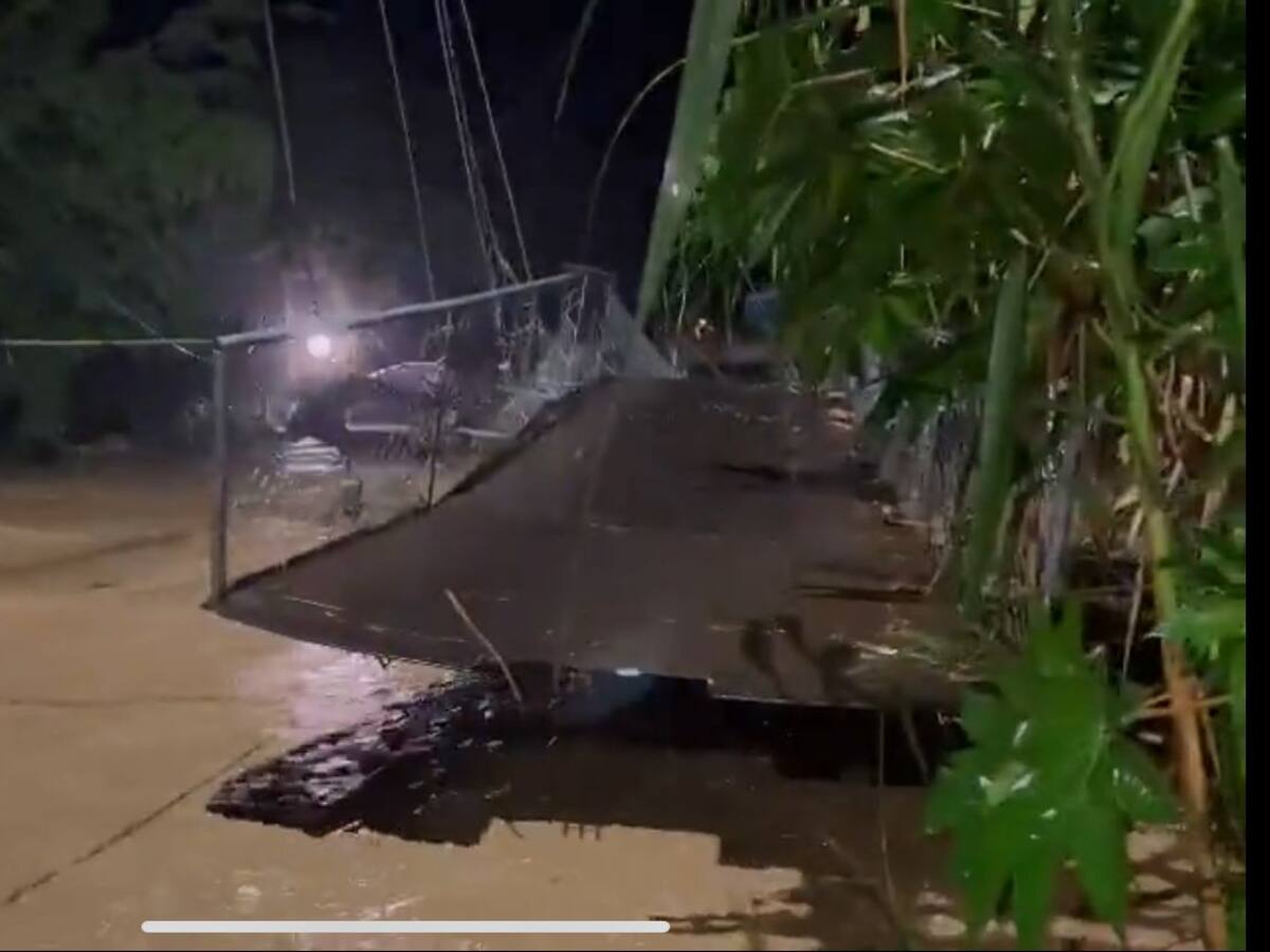 Valle: 347 familias damnificadas en Bugalagrande tras el desbordamiento del río tutelar