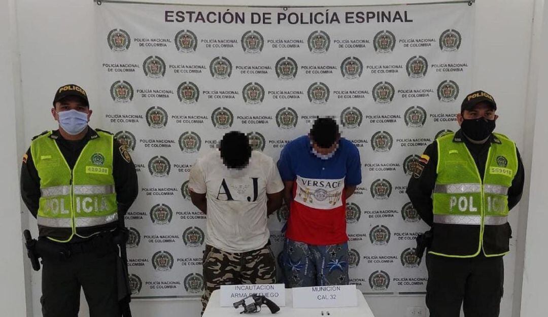 Gustavo Adolfo Hernández, apodado ‘Gemelo’ y Luis Ángel Torres, alias ‘Puchi’. 