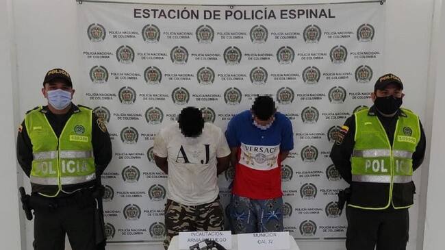 Gustavo Adolfo Hernández, apodado ‘Gemelo’ y Luis Ángel Torres, alias ‘Puchi’.