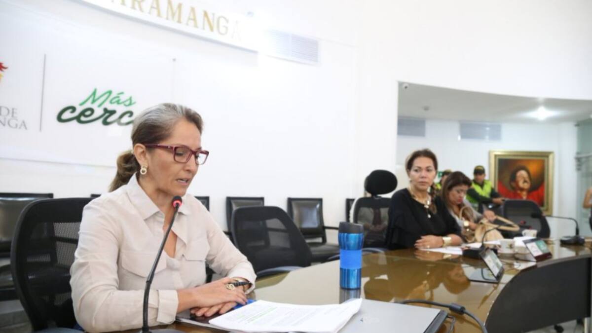 Hoy deciden moción de censura contra secretaria de Hacienda de Bucaramanga