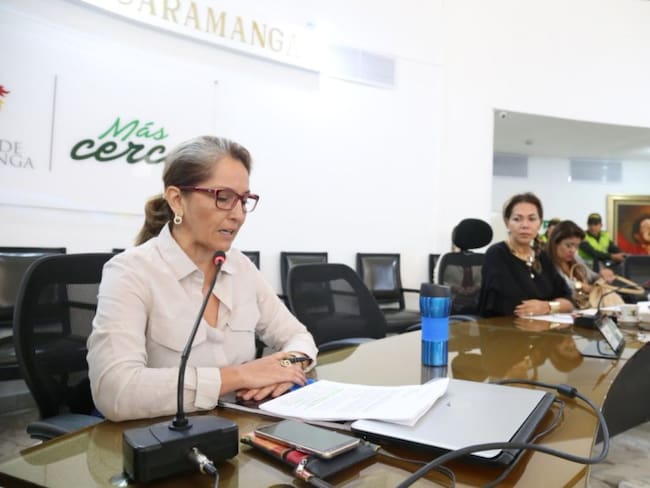 Hoy deciden moción de censura contra secretaria de Hacienda de Bucaramanga