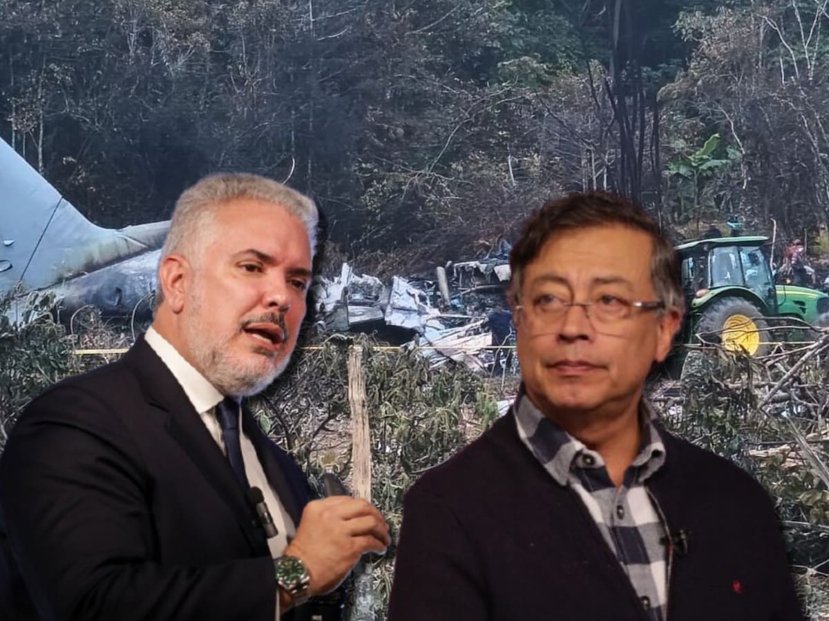 “Insinuar que era chatarra es falso, no hay que hacer política con dolor de víctimas”: Duque a Petro