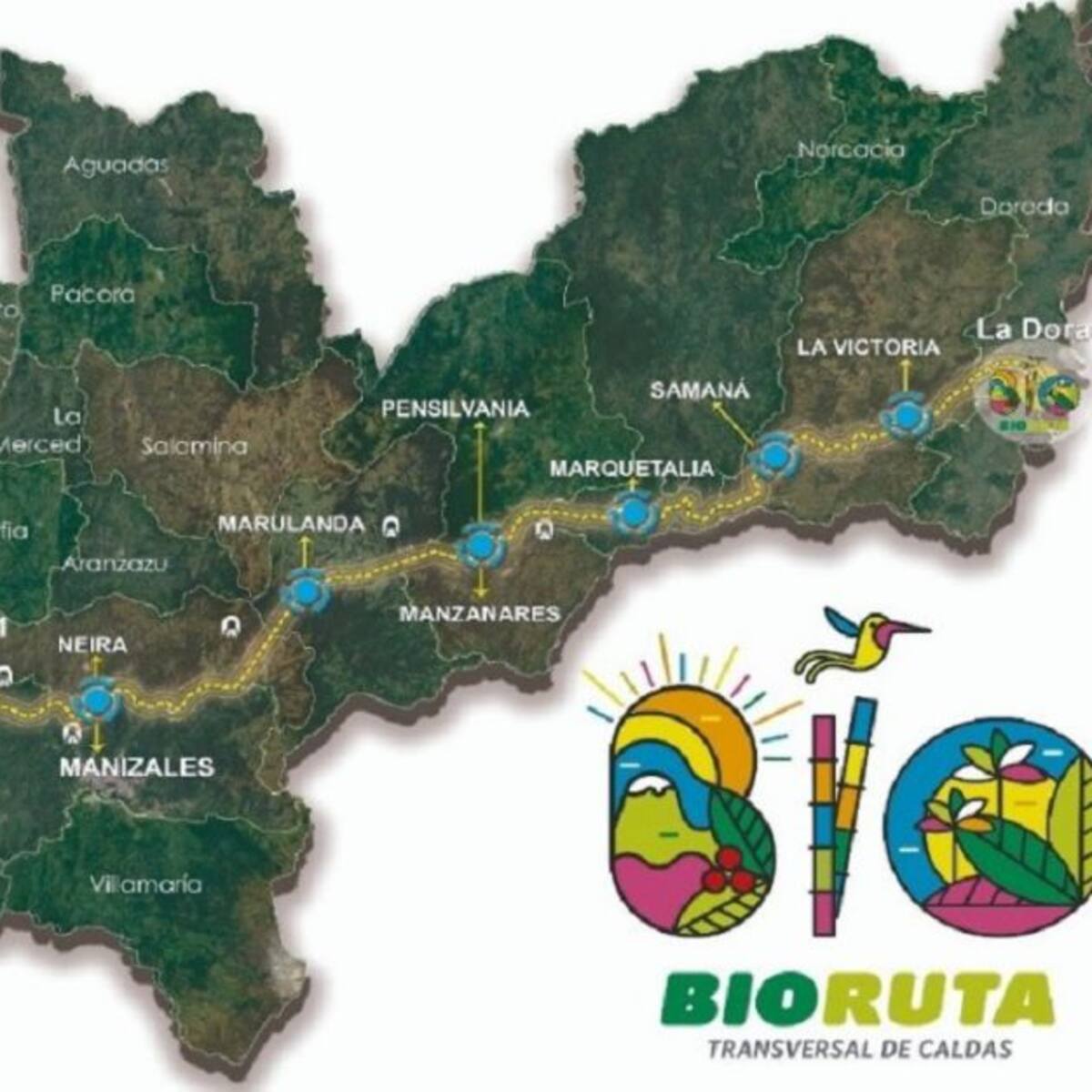 Gobernación de Caldas dio el sí a la Bioruta Departamental