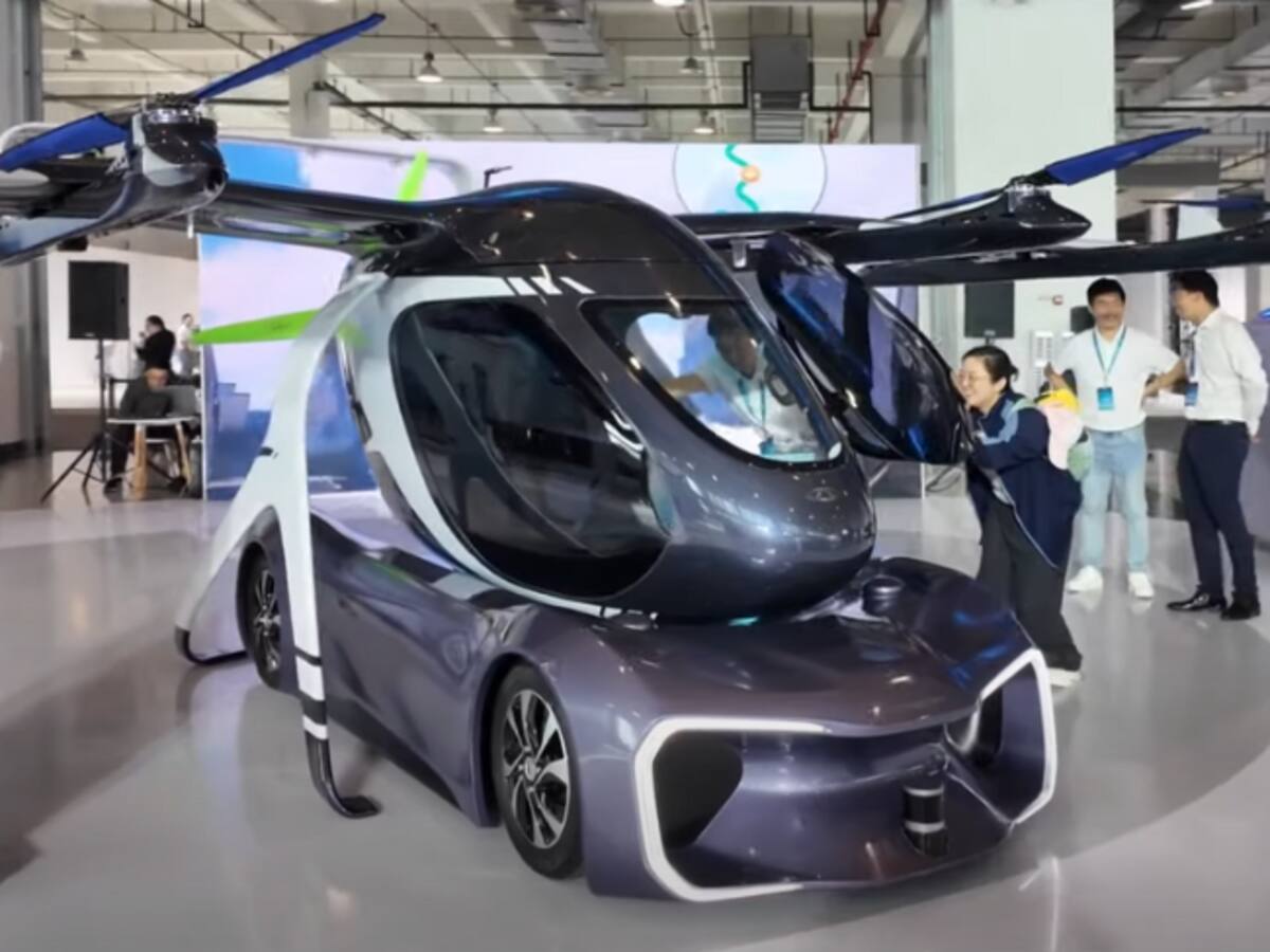 ¿Llegó el futuro?China revoluciona la industria del transporte con el primer coche volador