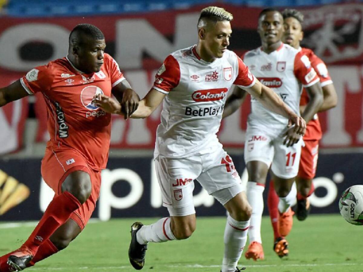 América y Santa Fe igualaron sin goles en la reedición de la final 2020