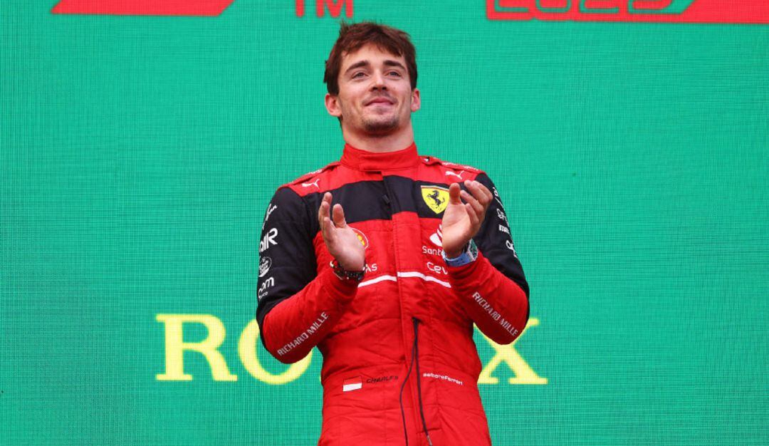 Charles Leclerc, vencedor en el GP de Austria de la F1