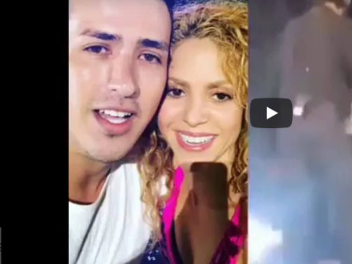 Así defendió Shakira a un fanático de sus guardaespaldas