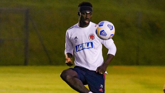 Dávinson Sánchez con la Selección Colombia