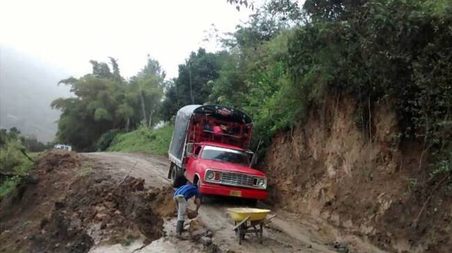 Tramo de la vía de la Soberania
