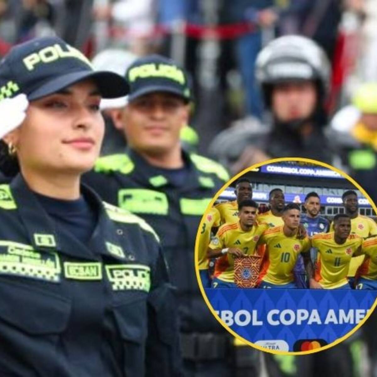 Dispositivo de seguridad para la Copa América: habrá 2.500 policías en Bogotá