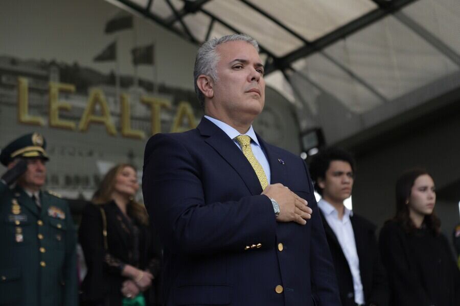 Presidente de Colombia, Iván Duque. Foto: Colprensa.