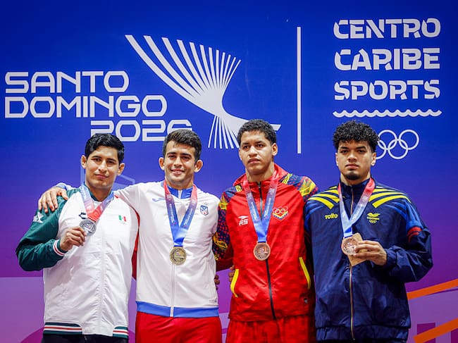 Así está el medallero de los Juegos Centroamericanos y del Caribe: Colombia en el podio. (Photo by Edgardo Medina/NurPhoto via Getty Images)