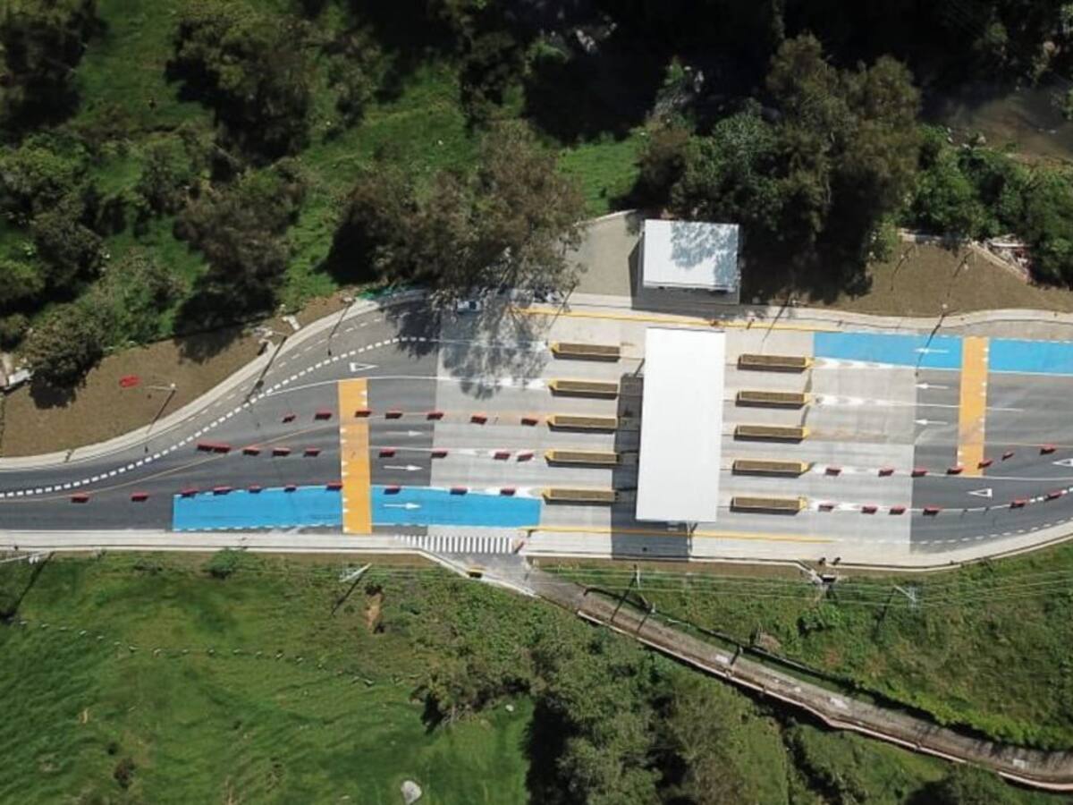 Entró en operación peaje Pandequeso en su nueva ubicación
