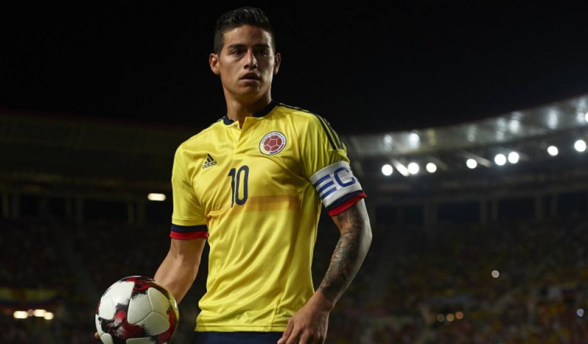 [13/06/17] Colombia aplastó a Camerún 4-0 en juego amistoso. Los goles fueron obra de James Rodríguez, Yerry Mina y José Izquierdo.