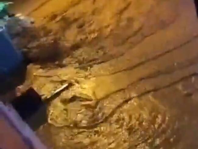 Emergencia por las lluvias en Bello, Antioquia. Foto: Cortesía.