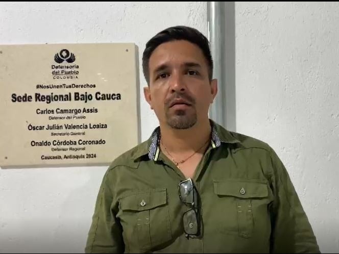 Yarley Marín López, presidente Mesa Minera Segovia- Remedimos- foto cortesía