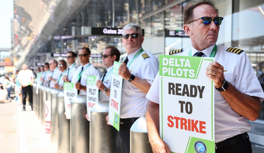 Escasez de pilotos en EE.UU. afecta industria aérea y ha creado caos en aeropuertos. Foto: Getty